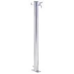 vidaXL Waterzuil rond 80 cm roestvrij staal, Verzenden, Nieuw