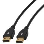 HQ HQCC-148HS USB 2.0 LAN Kabel - USB-A (m) naar USB-A (m) -, Computers en Software, Pc- en Netwerkkabels, Nieuw, Verzenden