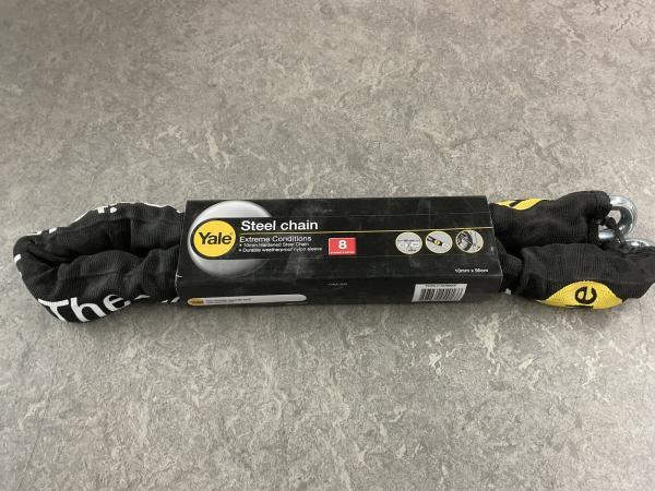 Veiling - 4x Yale kettingslot 90cm gehard staal YCHL1/10/900, Motoren, Accessoires | Sloten