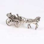 NO RESERVE - J. Niekerk - Rijtuig - Miniatuur figuur - .835, Antiek en Kunst