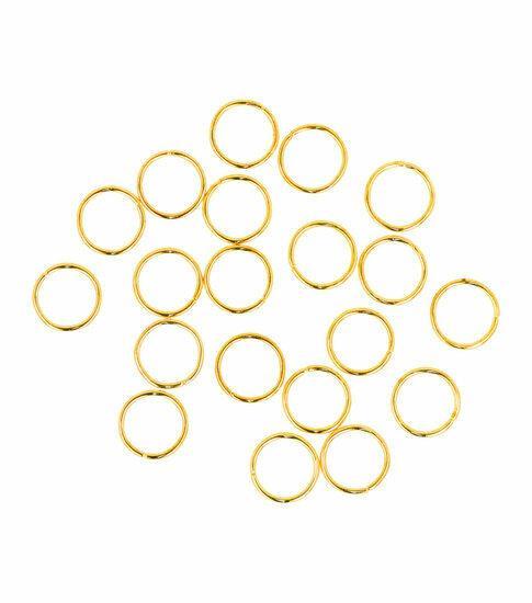 Haarspeld haarringen - Basic 1cm - Goud - Set van 20, Sieraden, Tassen en Uiterlijk, Uiterlijk | Haarverzorging