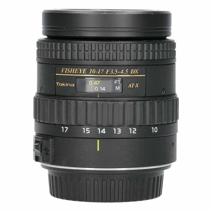 Tokina 10-17mm f/3.5-4.5 Fisheye (Canon EF-S) met garantie, Audio, Tv en Foto, Fotografie | Lenzen en Objectieven, Verzenden