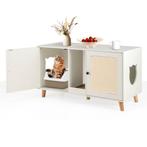 LIVSK Kattenkast met 2 Ruimtes - Multifunctioneel Meubel - K, Verzenden, Nieuw