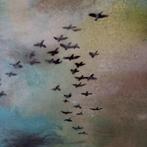 Simone Zacharias - Wild Geese, Antiek en Kunst