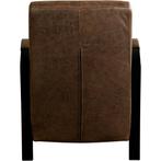 Leren fauteuil Glory - Vintage Brown (bruin), Huis en Inrichting, Fauteuils, Leren fauteuil Glory - Vintage Brown (bruin) past perfect in uw interieur als u woonstijl: Industrieel, Modern is.
