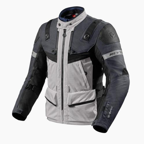 REVIT! Defender 3 GTX Jas Zilver Antraciet, Motoren, Kleding | Motorkleding, Heren, Nieuw met kaartje, Jas | textiel, Verzenden
