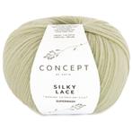 Katia Concept Silky Lace - 188 bleekgroen - Merino/Zijde G, Ophalen of Verzenden, Nieuw