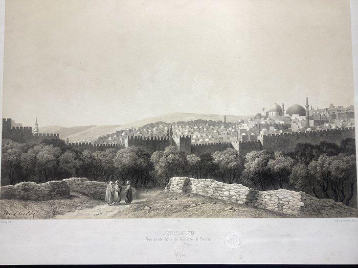 Israël - Jeruzalem; Charles William Meredith Van de Velde, Boeken, Atlassen en Landkaarten