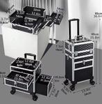Rollende Make-upkoffer – Grote Cosmetica Trolley, Huis en Inrichting, Kasten | Overige, Verzenden, Nieuw