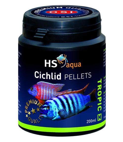 HS Aqua Cichlide Pellets M 200 ml., Dieren en Toebehoren, Vissen | Aquaria en Toebehoren, Nieuw, Ophalen of Verzenden