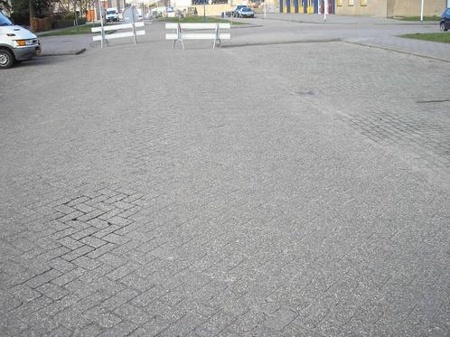 Gebruikte betonstraatstenen €3,75/m2, Tuin en Terras, Tegels en Klinkers, Klinkers, Gebruikt, 10 m² of meer, Beton, Ophalen of Verzenden
