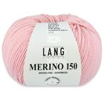 Lang Yarns Merino 150 - 109 babyroze - Merinowol Garen, Hobby en Vrije tijd, Breien en Haken, Ophalen of Verzenden, Nieuw