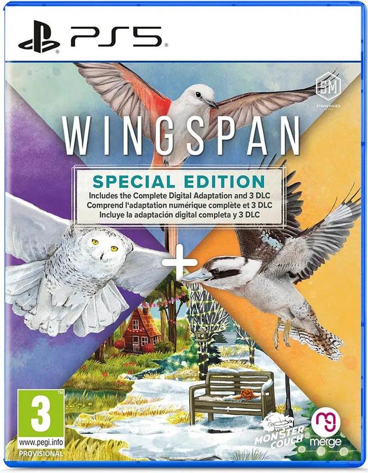 Wingspan-Special Edition (PlayStation 5) NIEUW, Spelcomputers en Games, Games | Sony PlayStation 5, Nieuw, Ophalen of Verzenden