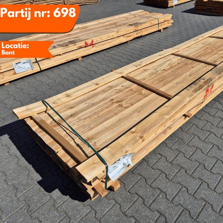 Douglas Planken 4030x129x31mm, Doe-het-zelf en Verbouw, Hout en Planken, Ophalen of Verzenden