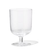 HEMA Wijnglas 250ml Bergen glas twist reliëf, Verzenden, Nieuw