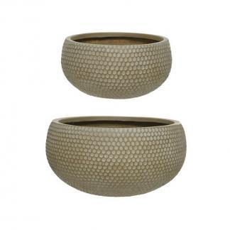 Bloempot | Decoris | Ø 48 centimeter | 2 stuks, Tuin en Terras, Bloempotten, Nieuw, Verzenden