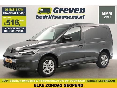 Volkswagen Caddy 2.0 TDI Style L1H1 BPM Vrij Camera €516pm, Auto's, Bestelauto's, Automaat, Diesel, Zilver of Grijs, Volkswagen