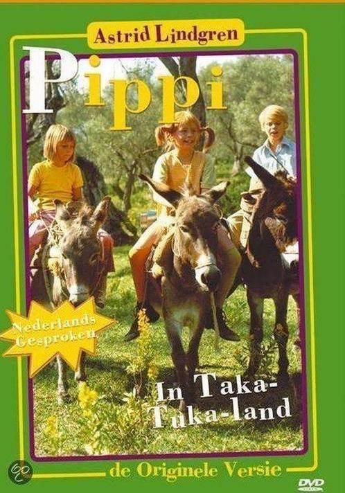 Pipi Langkous in Taka-Taka land (dvd tweedehands film), Cd's en Dvd's, Dvd's | Actie, Zo goed als nieuw, Ophalen of Verzenden