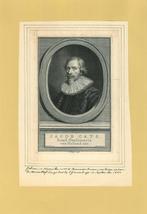 Portrait of Jacob Cats, Antiek en Kunst, Kunst | Etsen en Gravures