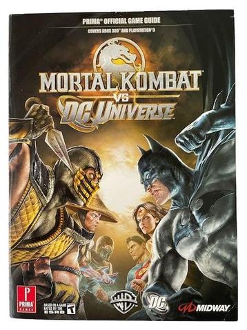 Mortal Kombat VS. DC Universe Prima Official Game Guide beschikbaar voor biedingen
