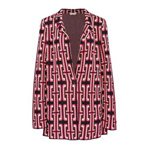 Liu Jo • zwart roze jasje • L, Kleding | Dames, Truien en Vesten, Roze, Nieuw, Maat 42/44 (L), Verzenden