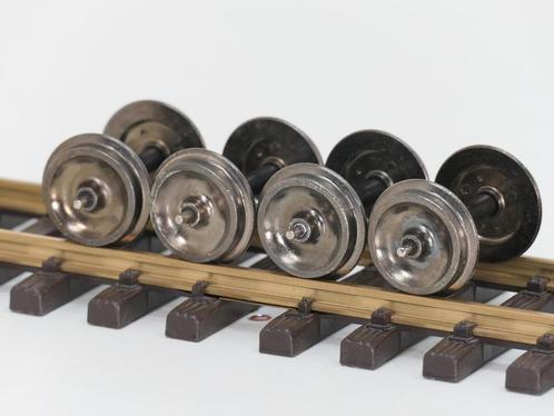 Bachmann 92421 Large Metal Wheel Set (4 ST.), Hobby en Vrije tijd, Modeltreinen | Overige schalen, Overige typen, Nieuw, Analoog