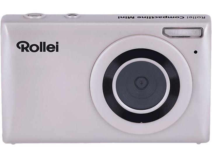 Rollei -  Compactline Mini Pink Compactcamera  - Roze, Audio, Tv en Foto, Fotocamera's Digitaal, Nieuw, Overige Merken, Compact