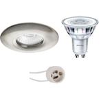Voordeelset: LED Spot Set - Pragmi Luno Pro - Waterdicht, Metaal of Aluminium, Nieuw, Ophalen of Verzenden, Led