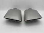 Uitlaat Sierstukken set RVS rechthoek ovaal – 15cm X 7cm, Ophalen of Verzenden, Nieuw