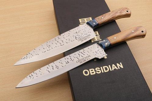 Obsidian - Keukenmes - Kitchen knife set - Introductie van, Antiek en Kunst, Antiek | Keukenbenodigdheden