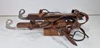 Rare pair of Jugendstil Swanskates / Swan skates / Zwanen