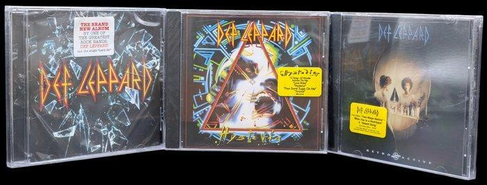 Def Leppard - 3 x sealed CDs - Retro Active/Def, Cd's en Dvd's, Vinyl Singles
