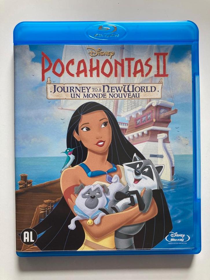 POCAHONTAS 2 JOURNEY TO A NEW WORLD (BLURAY), Cd's en Dvd's, Blu-ray, Gebruikt, Verzenden