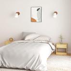 vidaXL Nachtkastjes 2 st 50x34x50 cm massief grenenhout, Huis en Inrichting, Minder dan 45 cm, Verzenden, Nieuw, Minder dan 55 cm