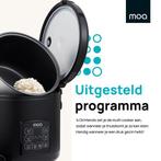 2dekans | MOA Multicooker - 5L - Slowcooker - Rijstkoker met, Ophalen of Verzenden, Zo goed als nieuw