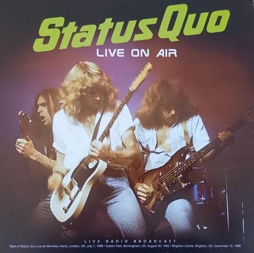 lp nieuw - Status Quo - Live On Air, Cd's en Dvd's, Vinyl | Rock, Zo goed als nieuw, Verzenden