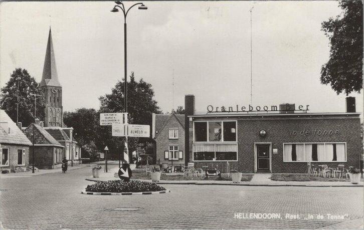 HELLENDOORN - Rest. In de Tonne, Verzamelen, Ansichtkaarten | Nederland, Verzenden