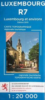 Topografische Wandelkaart van Luxemburg R7 Luxemburg en, Nieuw, Verzenden
