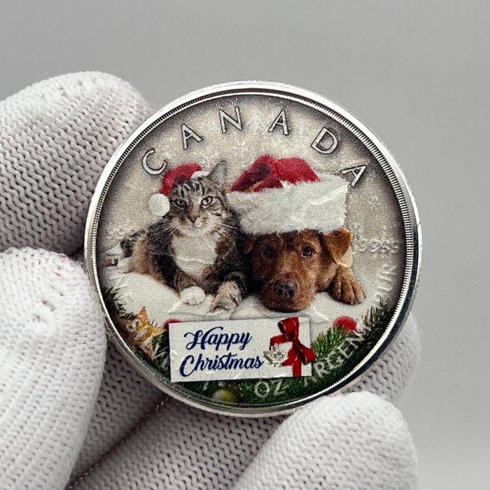 Canada. 5 Dollars 2019 – Happy New Year: Sweet Puppy – 1 oz, Postzegels en Munten, Munten | Europa | Niet-Euromunten