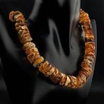 Barnsteen - 76 g Baltic Amber Chunk Slice Necklace –