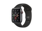 Apple Watch Series 5 40mm Cellular (Simlockvrij) - Space, Verzenden, Zo goed als nieuw