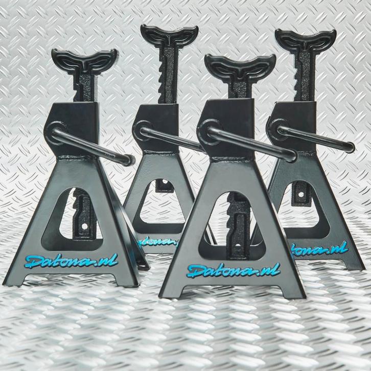 Datona Assteunen autoset 3 ton - 4 stuks - Datona - Zwart, Auto diversen, Krikken, Nieuw, Ophalen of Verzenden