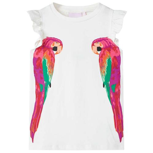 vidaXL Kindershirt 128 ecru, Kinderen en Baby's, Kinderkleding | Overige, Nieuw, Verzenden