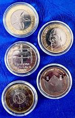 Slovenië. 3 Euro 2008/2012 (5 monnaies) (Zonder