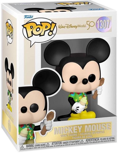 Funko Pop! - Walt Disney World 50 Mickey Mouse #1307 | Funko, Verzamelen, Poppetjes en Figuurtjes, Nieuw, Verzenden