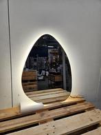 Spiegel 100 x 60 cm organisch met verlichting, Ophalen of Verzenden, Nieuw, Overige typen
