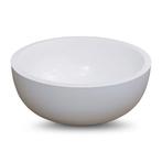 Waskom Luca Sanitair Rond 39x39x17cm Mineral Stone 8mm Dik, Doe-het-zelf en Verbouw, Ophalen of Verzenden, Nieuw, Overige typen