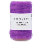 Katia Concept 50 Mohair Shades - 53 lila - Mohair Garen, Hobby en Vrije tijd, Breien en Haken, Ophalen of Verzenden, Nieuw