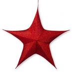 Kerstster | Ø 135 cm (5-punts, Binnen, Rood), Diversen, Kerst, Verzenden, Nieuw