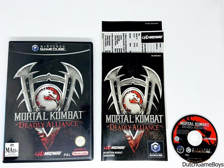 Nintendo Gamecube - Mortal Kombat - Deadly Alliance - EUR, Spelcomputers en Games, Games | Nintendo GameCube, Gebruikt, Verzenden
